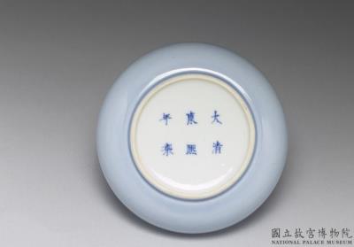 图片[2]-Brush washer with sky blue glaze, Qing dynasty, Kangxi reign (1662-1722)-China Archive